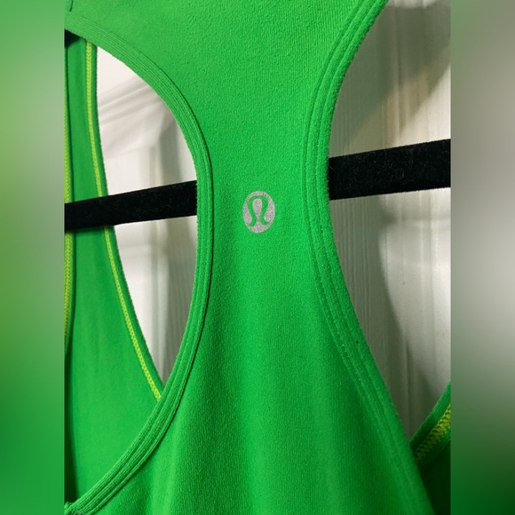 Lululemon Green Tank Top Size 4 - Picture 3 of 4